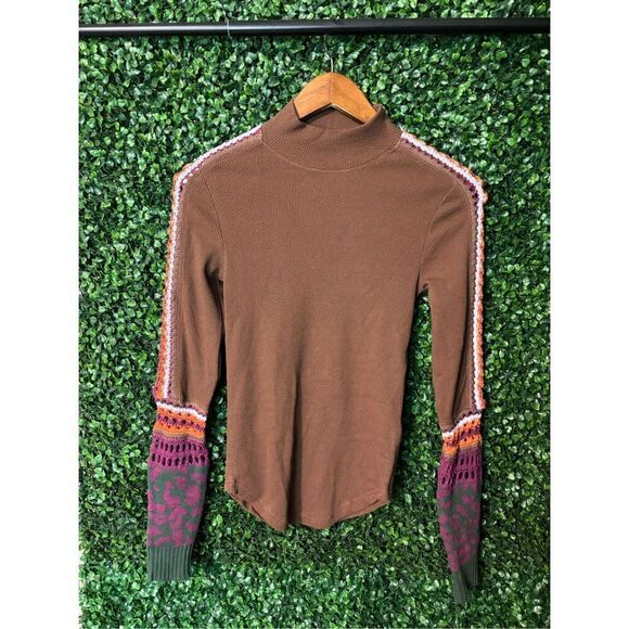 Free People NWT Switch It Up Layering Top Sz XS New - Picture 2 of 6